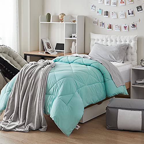 DormCo Rainha Cushion Tufted College Headboard - White Velvet