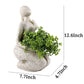Aclema Large Planters for Outdoor Indoor Plants Head Face Planter Pot Unique Succulent Planters Flower Vase with Drainage Hole New Life